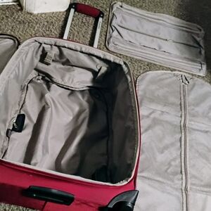 Red Travel Suitcase